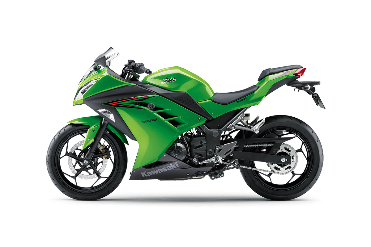 KAWASAKI NINJA 300 VERDE 2024